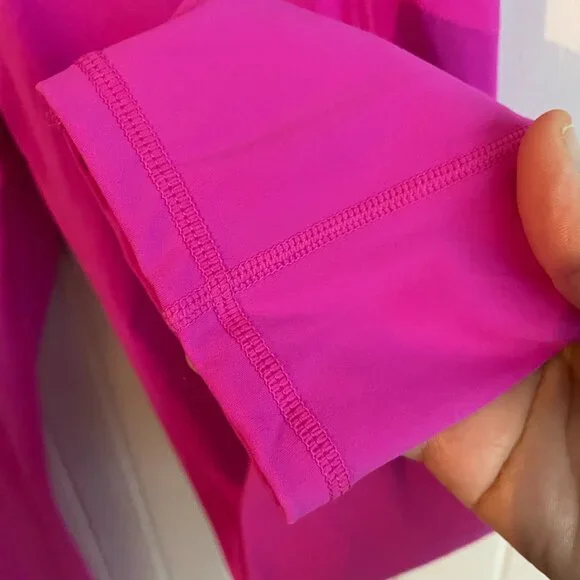 ZYIA ACTIVE 8-10 - Party Hot Pink Leggings / Joggers / High waist with Pockets - Picture 5 of 12